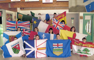 Canada’s provincial flags